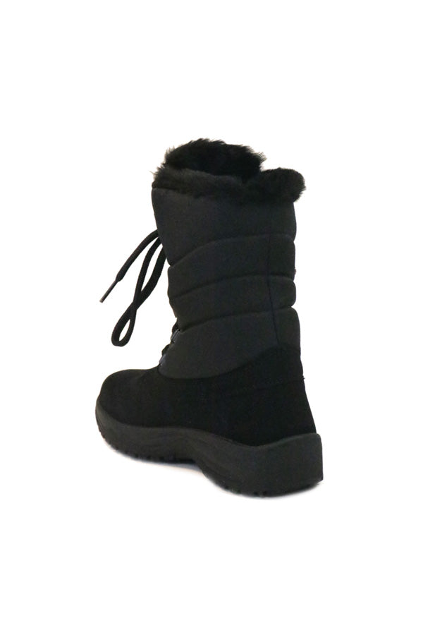 Black snow best sale boots womens